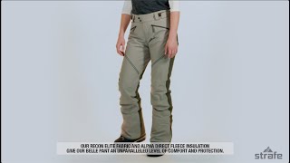 Strafe Outerwear Womens Belle Pant [upl. by Neb590]