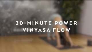 30Minute Power Vinyasa Flow with Briohny Smyth [upl. by Eelnyl]