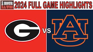 Georgia vs Auburn 2024  Full Game Highlights  Every Play  College Football Week 6  1 Hour Dawgs [upl. by Sukramaj]