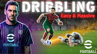 eFootball EASY amp MASSIVE Dribbling Tutorial ⚡️ [upl. by Richard]