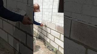 Installation of Concrete Hollow Blocks construction tips alshaheentech [upl. by Blinny]