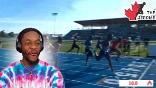 CRAVON GILLESPIE SEASON UPDATE  REACTION TO HIS 100M WIN IN CANADA [upl. by Annairda]