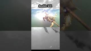 Nembak kepiting batu beach snorkling diving scubadiving fyp videoahorts shorts shortvideo [upl. by Booker211]