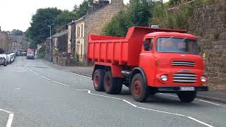 The Trans Pennine Run 2022 Classic Trucks With Old Cars  Coaches Etc [upl. by Eelessej]