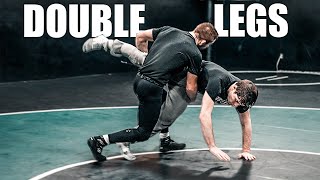 Top 5 Wrestling Moves DOUBLE LEGS [upl. by Levram256]