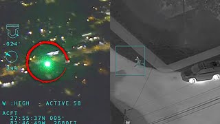 Teen Faces Felony for Pointing Laser at Sheriffs Office Helicopter [upl. by Ynnij]