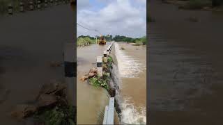 Muddenahalli KAAP boarder Water overflow on bridge [upl. by Neda]