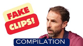 COMPILATION of FAKE Gareth Southgate Ai Clips funnyvideo garethsouthgate [upl. by Yawnoc]