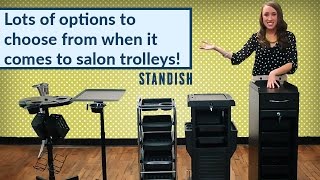 Salon Trolleys  Standish Salon Goods [upl. by Trebmer]