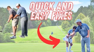 These Golfers Made Huge Improvements by Fixing These Things [upl. by Akerahs]