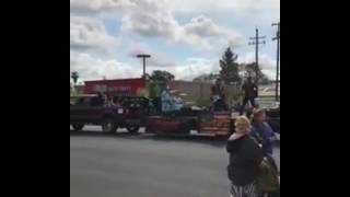 Oakdale Rodeo Parade 040817 [upl. by Ellerihs515]