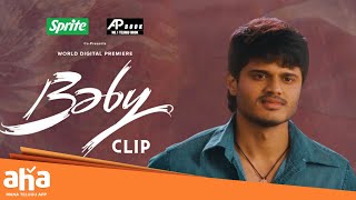 Vaishnavi ki Anand Prema Pataalu ❤️  Baby Movie Scene  Streaming Now  ahaVideoIN [upl. by Oleta183]