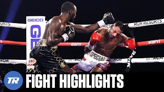 Terence Crawford Highlight Reel Knockout of Kell Brook Pacquiao Next  FULL FIGHT HIGHLIGHTS [upl. by Yelkrab]