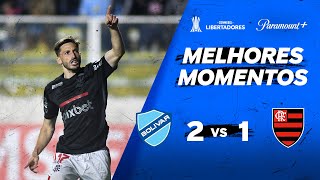 BOLÍVAR 2 x 1 FLAMENGO  CONMEBOL LIBERTADORES 2024  Paramount Plus Brasil [upl. by Tench]