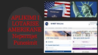 Aplikimi nepermjet Eksperiences se Punes  Lotaria Amerikane 2022 DV 2024 Llotaria Amerikane [upl. by Micro]