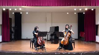 【1131政大交響沙龍】JeanBaptiste Barrière Sonata for Two Cellos in G major Mvt 1 [upl. by Milde]