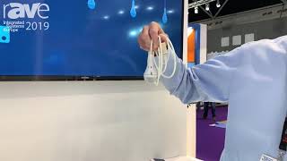 ISE 2019 ClearOne Features Its Ceiling Microphone Array AnalogX a TriElement Ceiling Mic Array [upl. by Catlin278]