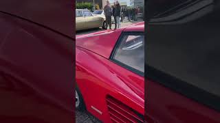 ❤️Ferrari Testarossa  Silverstone Classic Sunday 2024 in Zwanenburg  carlive [upl. by Naugan153]