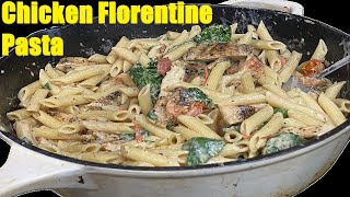 Creamy Chicken Florentine Pasta Recipe  Easy and Delicious [upl. by Secundas972]