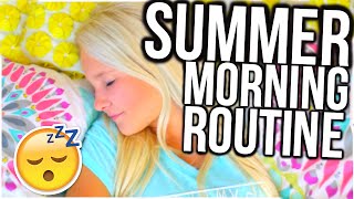 Morning Routine for Summer 2015 [upl. by Agnella517]