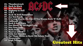 ACDC Greatest Hits Playlist  The Best [upl. by Lalita270]