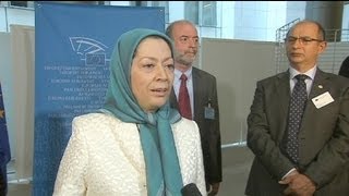 Iranische Exilopposition kritisiert EU [upl. by Ihcekn]