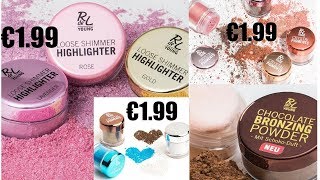 €199 DRUGSTORE PIGMENT AND LOOSE HIGHLIGHTER  ROSSMANN [upl. by Karlis]