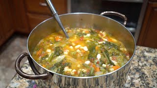 Italian Grandma Makes Minestrone Soup [upl. by Danziger]