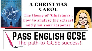 How to plan an essay for A Christmas Carol on the theme of Christmas  English Literature AQA 2020 [upl. by Bernardine]