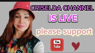 Criselda Senolos Channel is live please support [upl. by Gustave566]