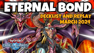 Yubel Hero Eternal Bond Duel Links  March 2024 Ranked Duel Replay and Decklist YUGIOH [upl. by Estell34]