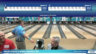 2024 PBA50 Strike N Spare 2 Midwest RPI Qualifier Stepladder Finals [upl. by Alleiram388]