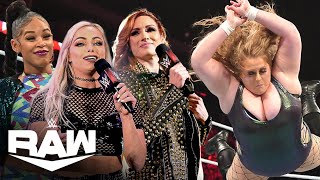 Doudrop SLAMS Becky Lynch After Tag Team Win  WWE Raw Highlights 11722  WWE on USA [upl. by Lenssen620]