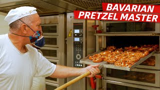 How German Pretzel Maker Ludwig Neulinger Bakes 4000 Bavarian Pretzels Daily — The Experts [upl. by Brande]