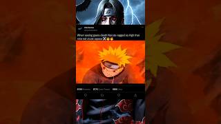 When Naruto nine tail cloak appear and destored everything 🔥☠️naruto ninetails anime kakashi [upl. by Derwon]