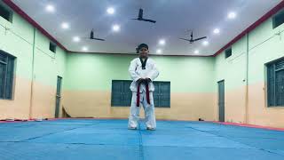 TAEKWONDO🥋Poomsae 7 Tae Geuk Chil Jang 2023 [upl. by Mandeville]