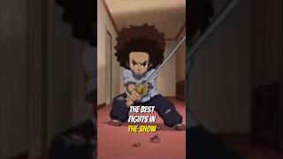 HUEY vs RILEY were the BEST FIGHTS on THE BOONDOCKS 😭🥊 shorts [upl. by Ng617]