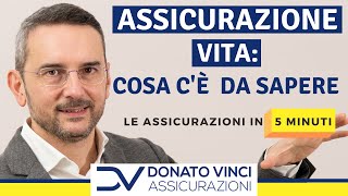 Assicurazione Vita spiegata in cinque minuti [upl. by Ketchum]