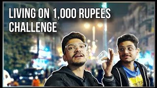 LIVING ON 1000 RUPEES CHALLENGE  AT NAGAN CHOWRANGI FOOD STREET KARACHI [upl. by Irroc]