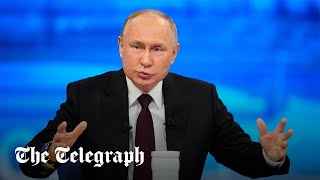 Watch Putin holds first press conference since start of Ukraine war  English translation [upl. by Atsedom]