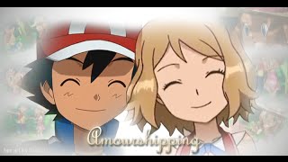 Ash and Serena  Amourshipping Pokemon XY [upl. by Alexina501]