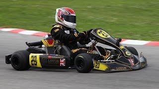 Suleiman Zanfari  Lotus Racing Karts  Euro Final Mini MAX 2016 Speedworld Austria [upl. by Aseiram]