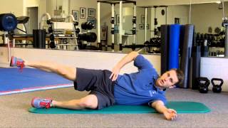 Gluteus medius exercise for knee hip and low back issues [upl. by Jenkel183]