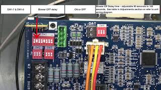 Variable Speed Furnace Setting Switches for Carrier Infinity  Bryant Evolution [upl. by Briggs]