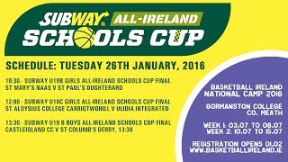 Day 2 2016 AllIreland Schools League Finals [upl. by Nerat]