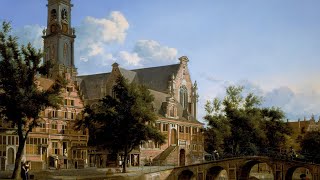 Dutch Art Deep Dive Jan van der Heyden View of the Westerkerk about 1670 [upl. by Pearce]