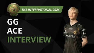 GGACE Enjoying TI at Denmark  Dota 2 TI 2024 Interview [upl. by Annahael]