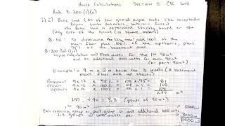 CEC 2018 House Calculations Living Area and Basic loads Rule 8200 1aiii [upl. by Sile]