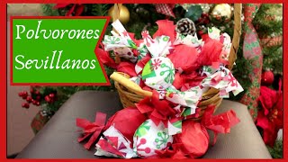 Polvorones SevillanosRECETA CASERA Recetas Navideñas [upl. by Willamina]