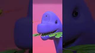 La Chanson Des Dinosaures Shorts kidssongs nurseryrhymes [upl. by Petracca168]